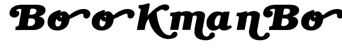 BookmanBoldSwashItalic