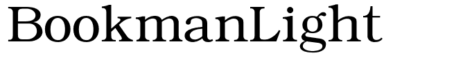 BookmanLight