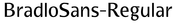 BradloSans-Regular