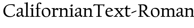 CalifornianText-Roman(1)