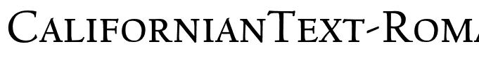 CalifornianText-RomanExpert(1)