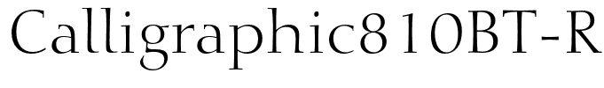 Calligraphic810BT-Roman(1)