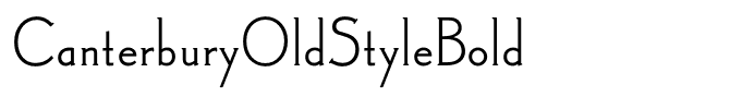 CanterburyOldStyleBold
