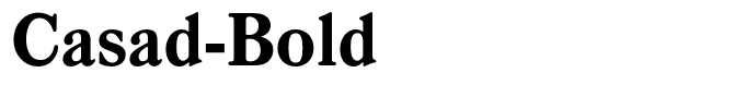 Casad-Bold