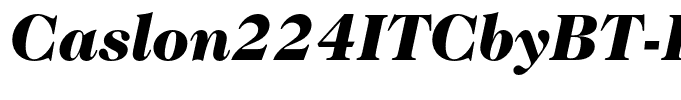 Caslon224ITCbyBT-BlackItalic
