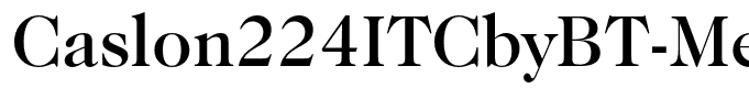 Caslon224ITCbyBT-Medium