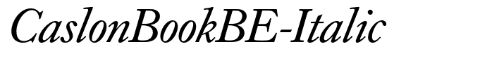 CaslonBookBE-Italic