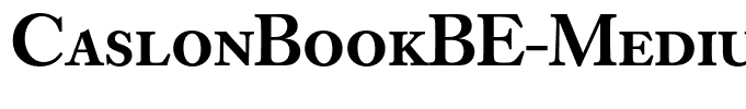 CaslonBookBE-MediumSC