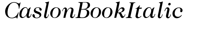 CaslonBookItalic
