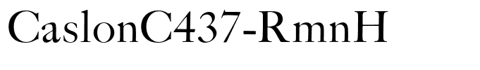 CaslonC437-RmnH
