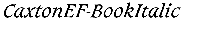 CaxtonEF-BookItalic