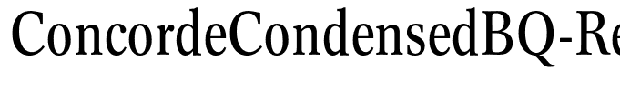 ConcordeCondensedBQ-Regular