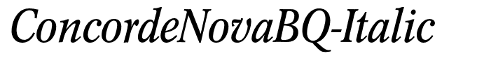 ConcordeNovaBQ-Italic