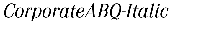 CorporateABQ-Italic