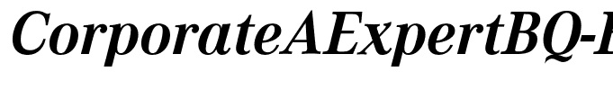 CorporateAExpertBQ-BoldItalicOsF