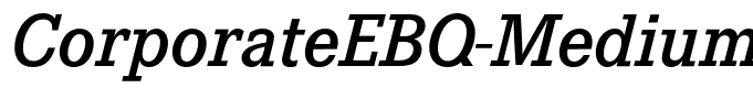 CorporateEBQ-MediumItalic