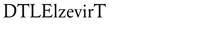 DTLElzevirT