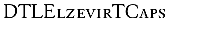 DTLElzevirTCaps