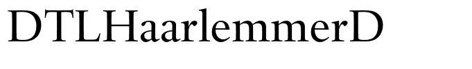DTLHaarlemmerD
