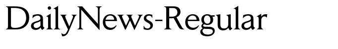 DailyNews-Regular