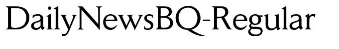 DailyNewsBQ-Regular