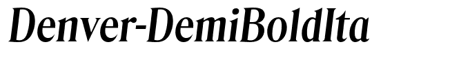 Denver-DemiBoldIta