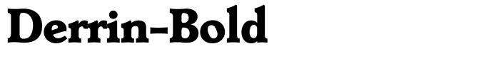 Derrin-Bold
