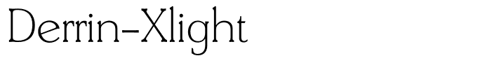 Derrin-Xlight