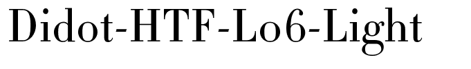Didot-HTF-L06-Light