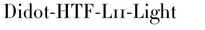 Didot-HTF-L11-Light