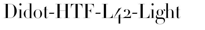 Didot-HTF-L42-Light