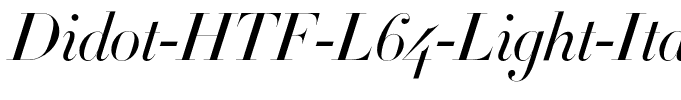 Didot-HTF-L64-Light-Ital