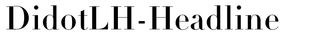 DidotLH-Headline