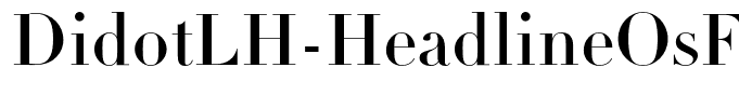 DidotLH-HeadlineOsF