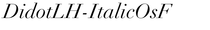 DidotLH-ItalicOsF