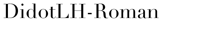 DidotLH-Roman
