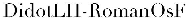 DidotLH-RomanOsF
