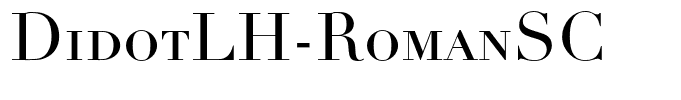 DidotLH-RomanSC