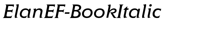ElanEF-BookItalic