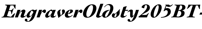 EngraverOldsty205BT-BlackItalic