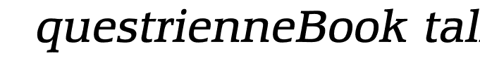 EquestrienneBookItalic