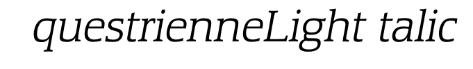 EquestrienneLightItalic