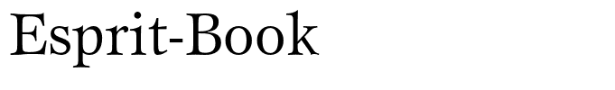 Esprit-Book