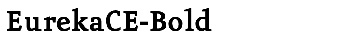 EurekaCE-Bold