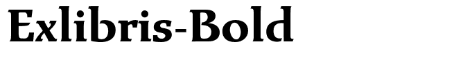 Exlibris-Bold