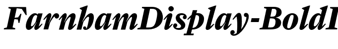 FarnhamDisplay-BoldItal