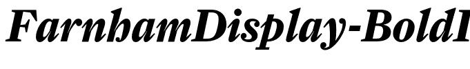 FarnhamDisplay-BoldItalOSF