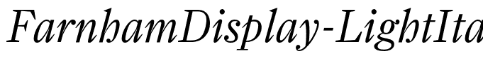 FarnhamDisplay-LightItalOSF