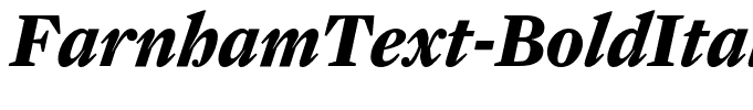 FarnhamText-BoldItalLF