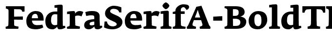 FedraSerifA-BoldTF